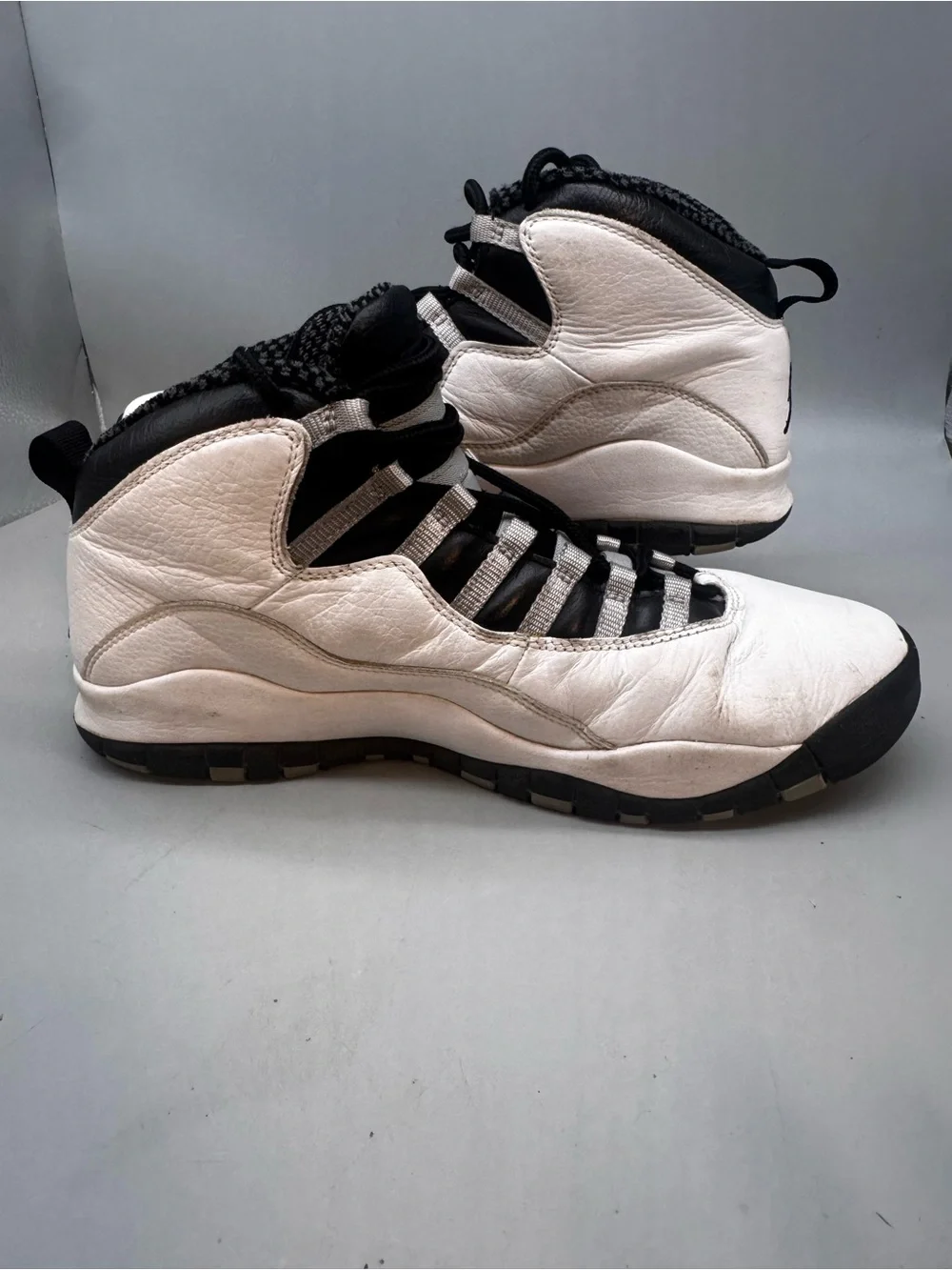 Size 11.5 - Air Jordan 10 Retro 2005 Steel Men Basketball Shoes 310805-101